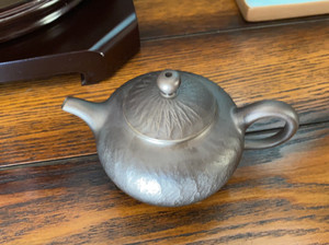 台湾名家 张世奇大师作品.窑变脉之壶.手工拉坯.简约且精致.