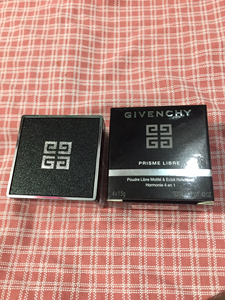 50元】纪梵希四宫格散粉专柜小样6g 一盒12.