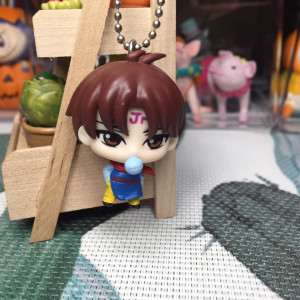 幽遊白書q版小阎王扭蛋挂件日版钥匙扣手办