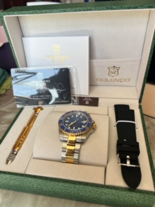 罗兰度手表男机械