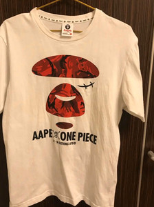 aape短袖t恤,海贼王联名