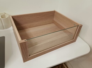 宜家 康普蒙 抽屉50×35cm 玻璃面板 含滑轨 均全新