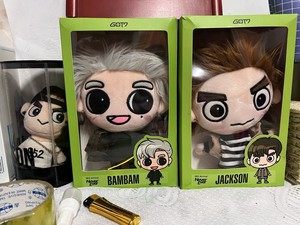 got7 王嘉尔 Bambam大头炸毛公仔娃娃音悦台