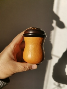 纸模黑虫葫芦,纯纸模黑虫小墩,纹理清晰漂亮,老型三河刘滑车