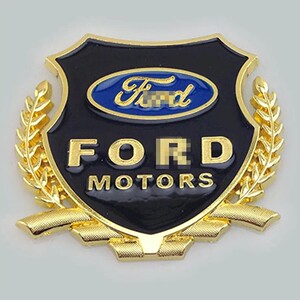 福特新蒙迪欧改装 福睿斯麦穗标 翼虎车标贴侧标贴 锐界后窗贴