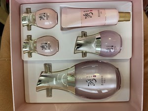 sooryehan秀雅韩天参雪润套装精华水乳套盒补水保湿抗氧