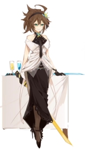 【暂挂不卖】凹凸世界性转安迷修晚礼服.