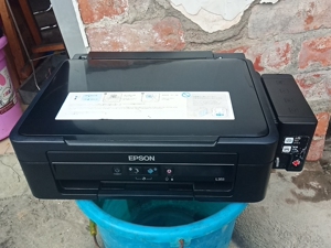 爱普生l351打印机四色照片打印复印扫描一体,测试全好,配件