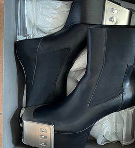 rickowens 高跟银头