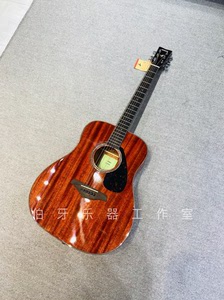 雅马哈fg850单板吉他41寸民谣吉他fg850面单木吉他初