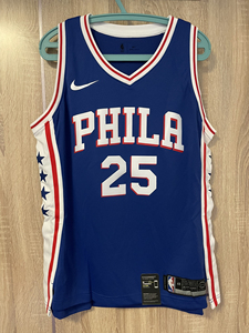 000人付款淘宝nike耐克 nba本西蒙斯球衣 西蒙斯76人球衣 元年
