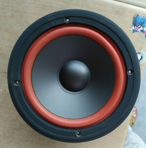 飞乐6.5寸进口石墨盆红圈中低音喇叭
