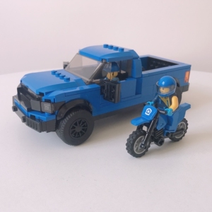 乐高lego积木,moc福特f150卡车,全乐高件.