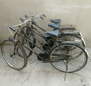 凤凰自行车老式斜梁