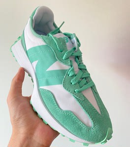 新百伦女鞋薄荷绿