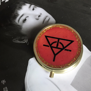 全新独一无二华晨宇火星演唱会logo纯手工迷你储物盒