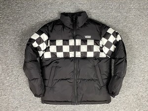 vans经典棋盘格工装机能棉服夹克冬季外套,男女同款!天喵同