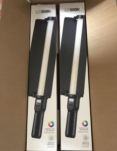 神牛 lc500r 补光灯 rgb彩色补光棒创意手持棒灯冰灯