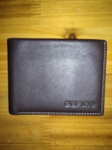 cefiro塞飞洛正品横短款牛皮时尚商务男士钱包