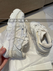 maison margiela 马吉拉白色溶解鞋鼻涕鞋 全新