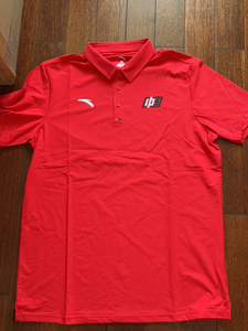 全新 安踏 中国国家队 短袖t恤 中国红4xl 195/10