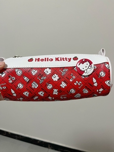 馆淘宝新女孩儿笔袋仙气便宜大l量樱圆花柱形创意可爱圆筒儿容童铅笔