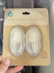 可优比婴儿牙刷手指套牙刷幼儿童0-1-2岁宝宝软毛硅胶乳牙舌