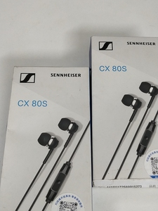 森海塞尔cx80s线控耳机入耳式吃鸡游戏耳机