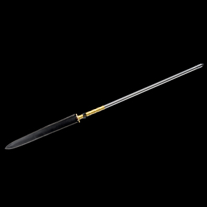 血色长枪手工红樱枪锻打霸王枪户外扎枪子龙长枪锰钢长矛未开刃