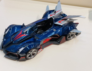 qq飞车蓝影主宰典藏版合金赛车模型