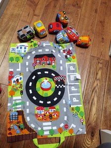 k s kid 奇智奇思婴儿布汽车地图玩具 购于金源燕莎 m