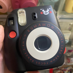 富士拍立得一次成像相机mini8熊本熊黑色