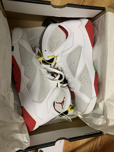 air jordan 7 hare aj7 兔八哥 白红 乔