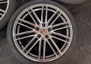 21寸保时捷轮毂保时捷帕拉梅拉轮毂panamera原厂原装拆