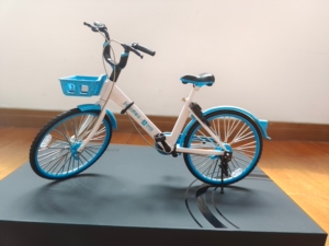 全新哈啰单车限量版模型礼盒装,是车模不是真车,请注意!库存