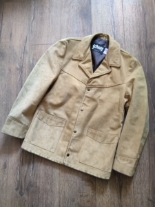 80年代复古皮衣