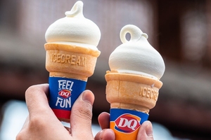 dq冰淇淋,单球甜筒仅需5元,广东/北京/成都/南京 多家门