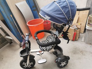 上海永久牌幼儿推车,九成新