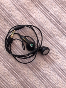 索尼爱立信 短线平头耳机