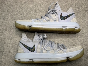 耐克kd10首发冰蓝篮球鞋实战鞋杜兰特10 42.5码