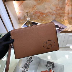 正品实拍出售 爱马仕 hermes 最新款男士密码锁手包包装