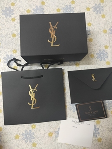 圣罗兰口红礼盒礼袋