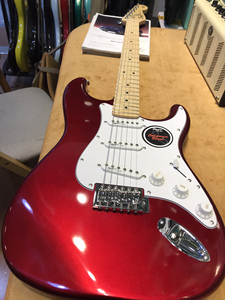 芬达squier吉他squier电吉他红色老款加洲,使用正常