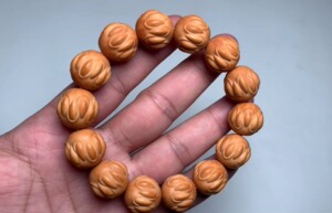 『正版吞噬』16mm猴头雕刻吞噬手串.头货精挑水晶核 全程纯