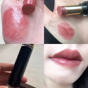 露华浓口红黑管润唇膏415豆沙色哑光保湿女秋冬不易脱色丽彩小