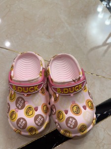bduck儿童拖鞋女童洞洞鞋鸭子可爱卡通洞洞鞋16mm内长_阿里巴巴找货