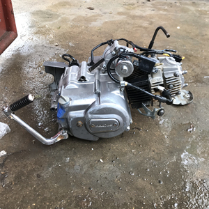 二手豪爵两轮弯粱摩托车110发动机头国三喜运国产通用摩托车