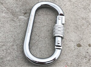 链接安全环 拉力23kn/2.3吨 螺旋锁紧 安全锁扣 悬挂