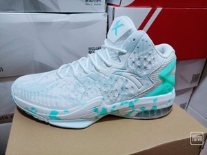 anta安踏kt3 team团队款篮球鞋 白蓝