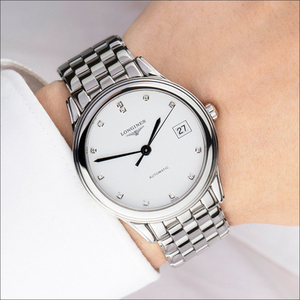 8新]浪琴军旗系列钻石刻度自动机械男表l4.774.4.27.